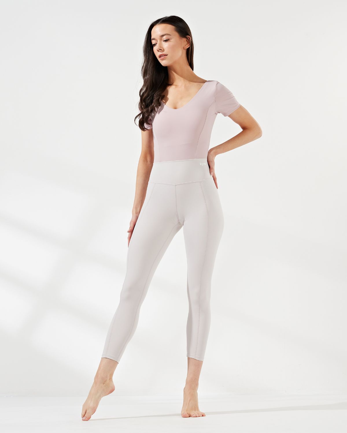 Alice Two-Toned Open Back Short Sleeve Jumpsuit